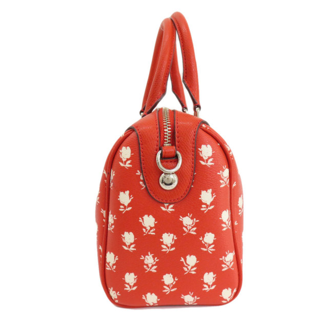 COACH コーチ F38160 ロゴ 2WAY フラワーモチーフ ハンドバッグ PVC 
