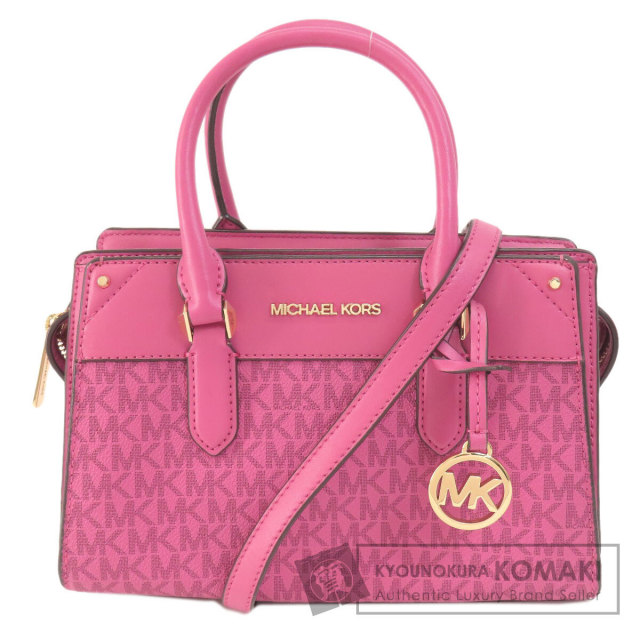 Michael Kors マイケルコース MKシグネチャー 2WAY ハンドバッグ PVC  