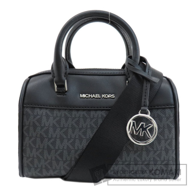 VERSACE ヴェルサーチ 2WAY ハンドバッグ キャンバス レディース