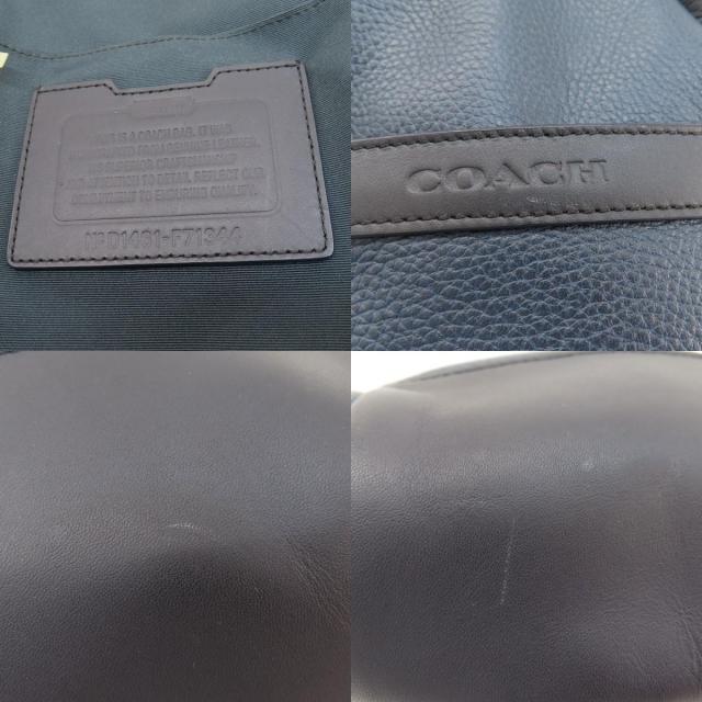 COACH コーチ F71344 ロゴ ボディバッグ レザー メンズ ブランド