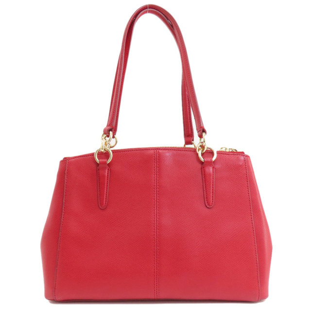 COACH コーチ F36637 ロゴ 2WAY ハンドバッグ レザー レディース 