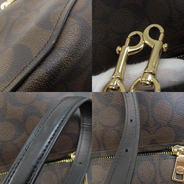 COACH コーチ F39527 シグネチャー 2WAY ショルダーバッグ PVC レディース 