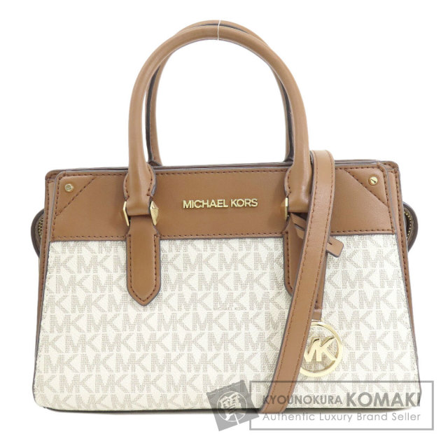 Michael Kors マイケルコース MKシグネチャー 2WAY ハンドバッグ PVC  