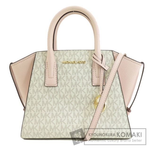 Michael Kors マイケルコース MKシグネチャー 2WAY ハンドバッグ PVC  