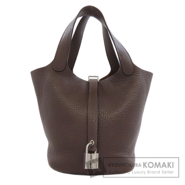HERMES エルメス ピコタンロックPM シルバー金具 ハンドバッグ