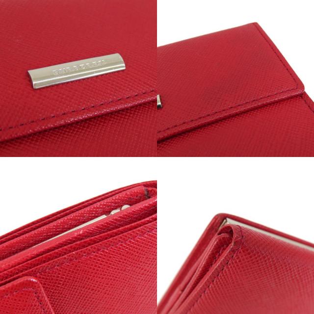 BURBERRY バーバリー ロゴ 二つ折り財布（小銭入れあり） PVC レディース 