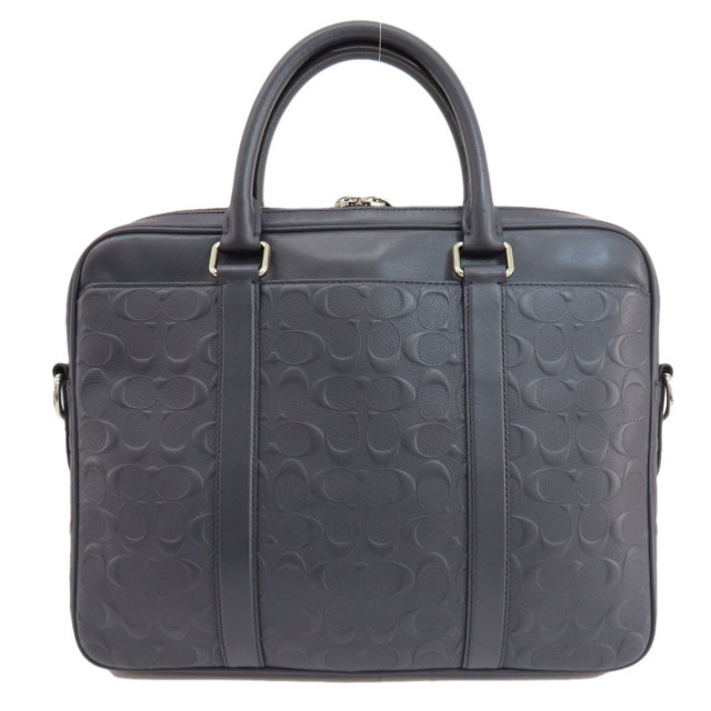 COACH コーチ シグネチャー 2WAY ビジネスバッグ レザー レディース 