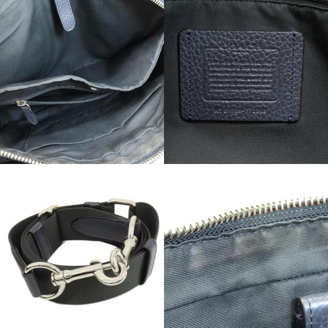 COACH コーチ F72308 2WAY ビジネスバッグ レザー メンズ