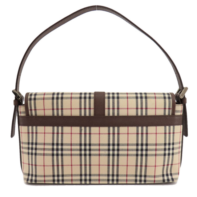 バーバリー ノバチェックショルダーバッグ キャンバス BURBERRY