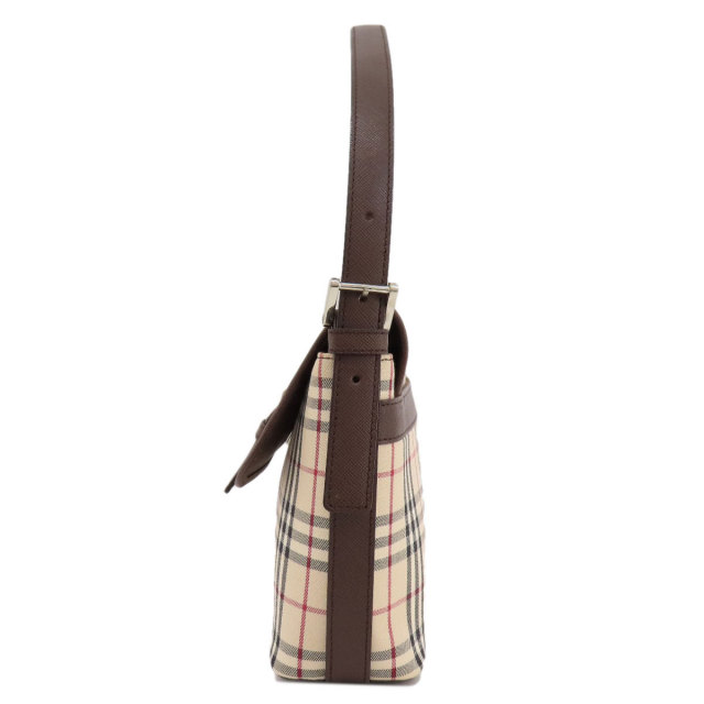 バーバリー ノバチェックショルダーバッグ キャンバス BURBERRY