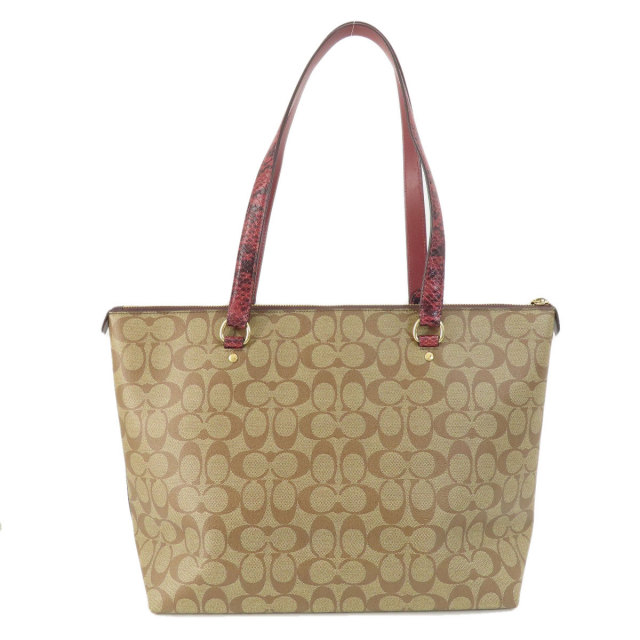バッグ COACH COACH コーチ F88233 シグネチャー トートバッグ PVC レディース