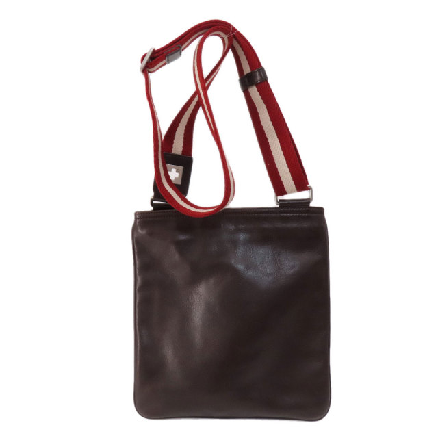 BALLY バリー ロゴ ショルダーバッグ レザー レディース