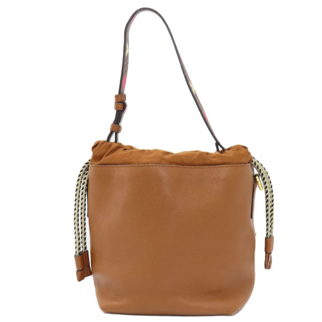 ETRO エトロ 巾着バッグ 2WAY ハンドバッグ レザー レディース