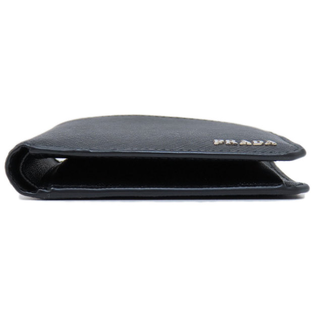 PRADA プラダ 2MO738 ロゴ金具 サフィアーノ 二つ折り財布（小銭
