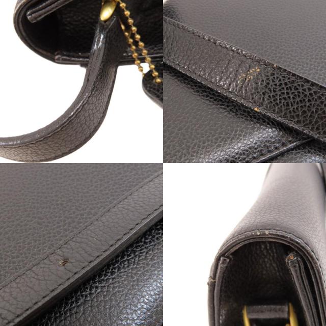 COACH コーチ 4400 シンプルデザイン ショルダーバッグ レザー