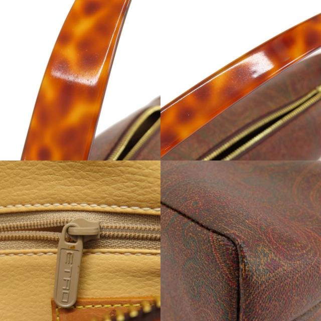 希少✨ETRO エトロ ペイズリー ハンドバッグ ベロア オレンジ ETRO - 【楽天スーパーSALE】☆ETRO/エトロ☆ ペイズリー柄