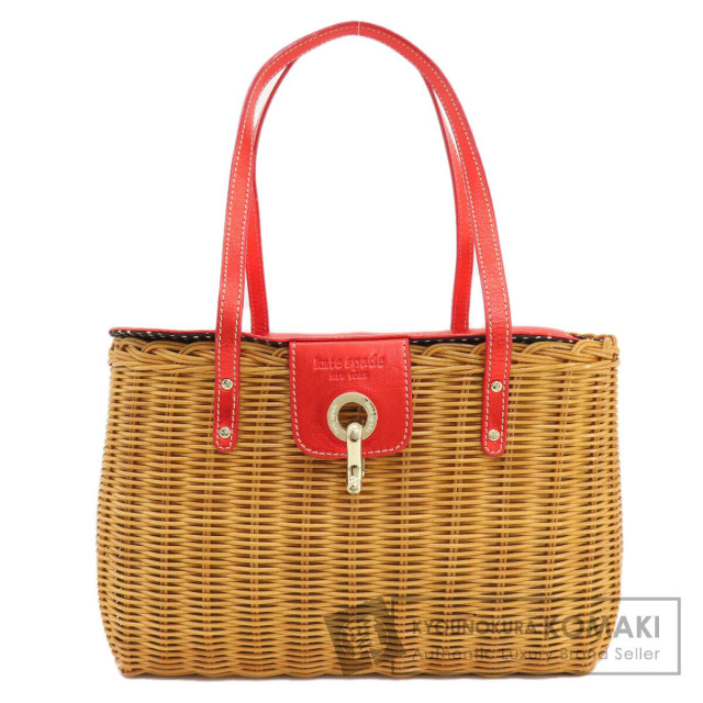 【 kate spade 】ケイトスペ－ド ロミーウィッカ－ハンドバッグ kate spade new york（ケイトスペード ニューヨーク）の「ロミー