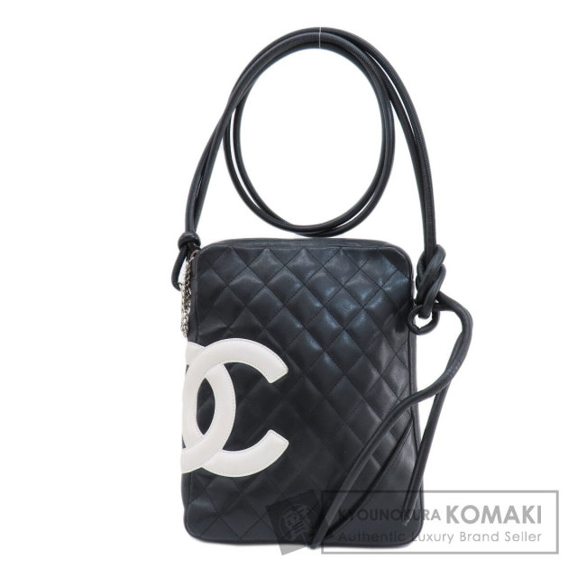 CHANEL シャネル カンボンライン シルバー金具 ショルダーバッグ  
