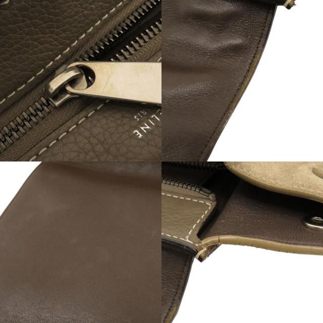 セリーヌ スウェットレザー トラペーズ 2wayバッグ CELINE セリーヌ トラペーズ 2WAY トートバッグ レザー