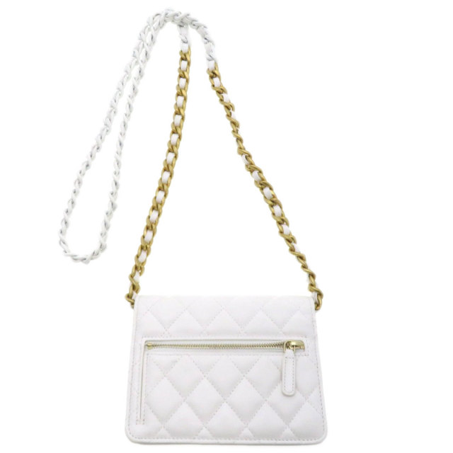 CHANEL シャネル チェーンウォレット ココマーク マトラッセ 