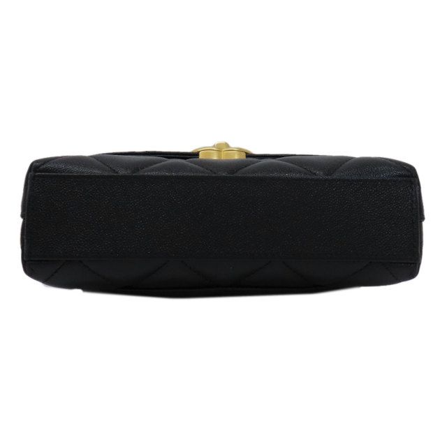 CHANEL シャネル チェーンショルダー マトラッセ ココマーク ゴールド  