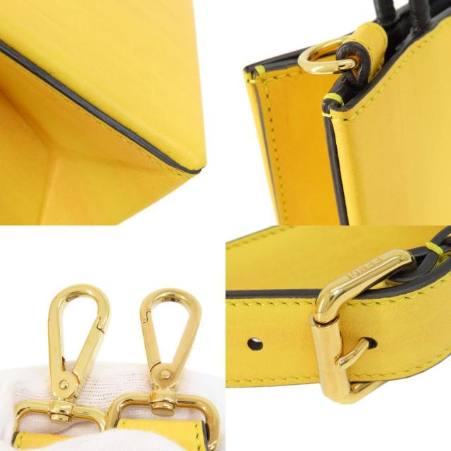 FENDI フェンディ ショッパーバッグ 2WAY ハンドバッグ カーフ