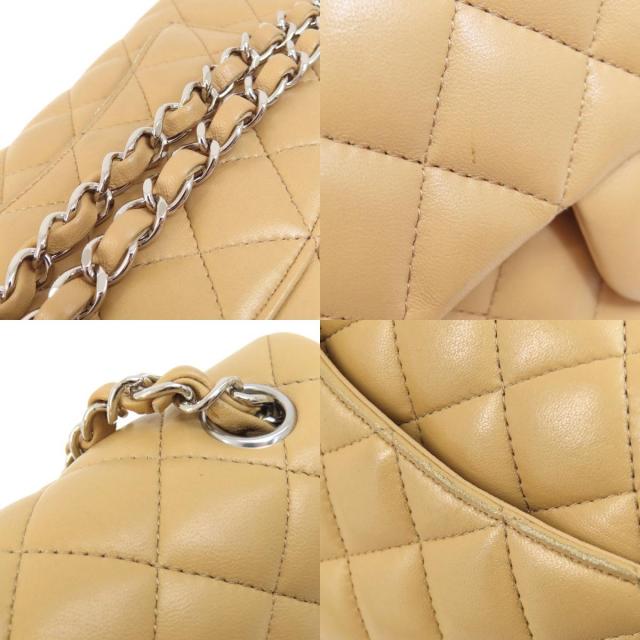 シャネル ショルダーバッグ チェーンショルダー マトラッセ シルバー金具