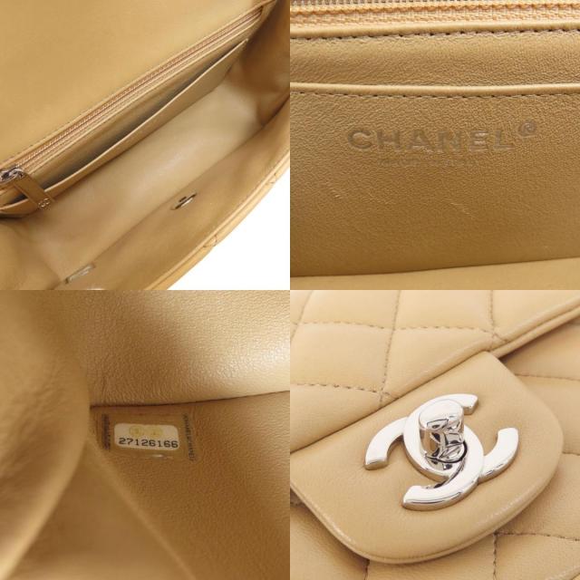 シャネル ショルダーバッグ チェーンショルダー マトラッセ シルバー金具