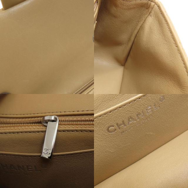 シャネル ショルダーバッグ チェーンショルダー マトラッセ シルバー金具