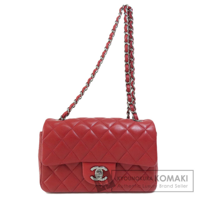 CHANEL シャネル チェーンショルダー マトラッセ シルバー金具  