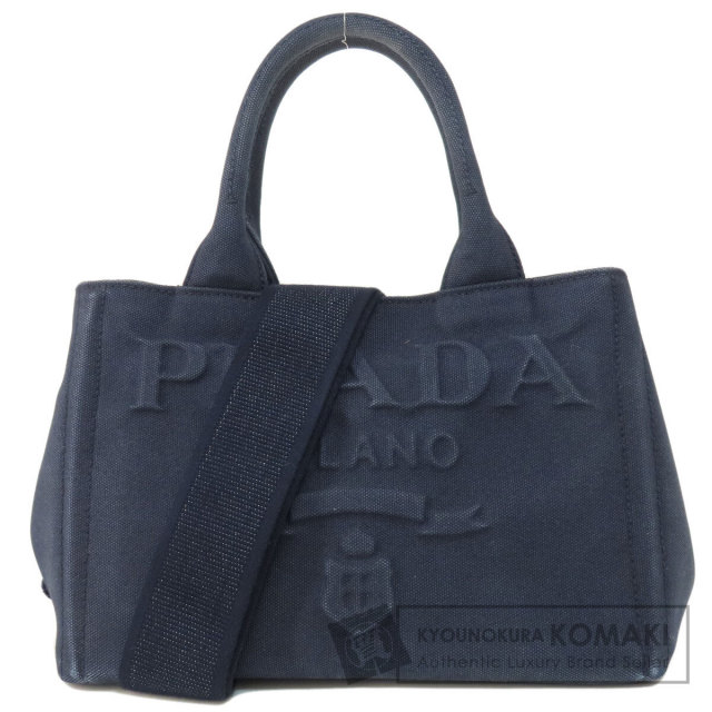 PRADA プラダ 1BG439 カナパミニ 2WAY ハンドバッグ キャンバス  