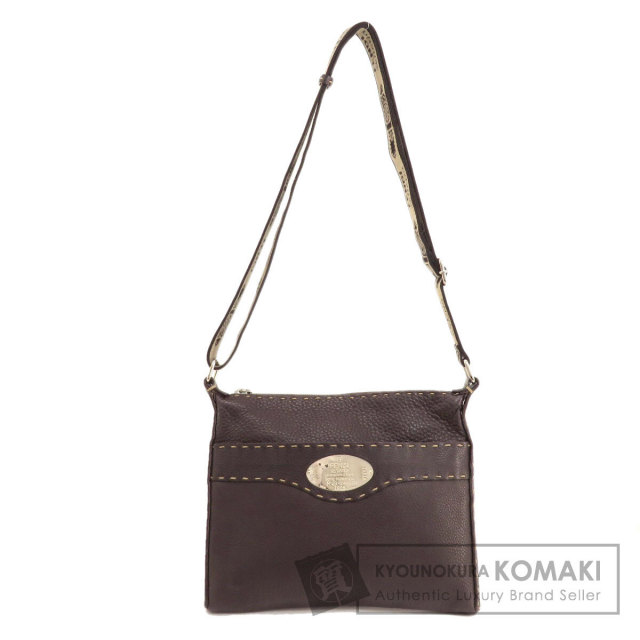 FENDI フェンディ セレリア ショルダーバッグ レザー レディース 