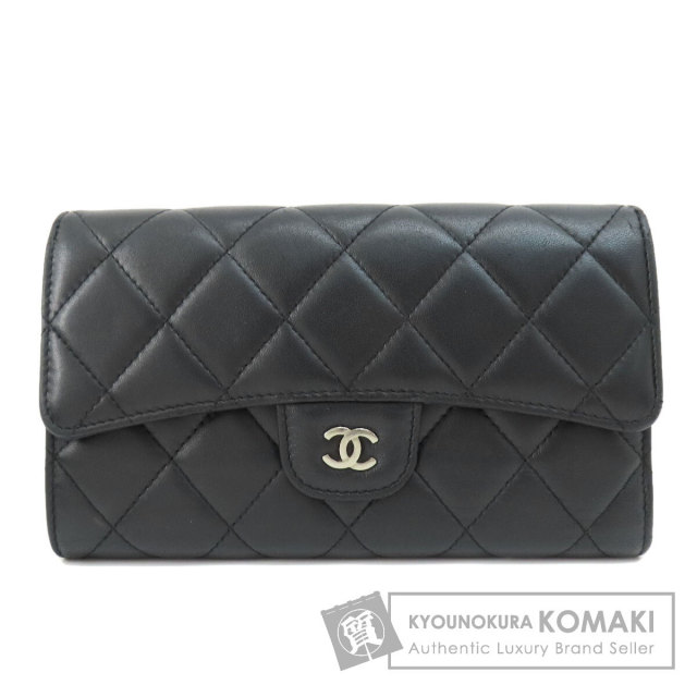 CHANEL シャネル ココマーク シルバー金具 長財布（小銭入れあり