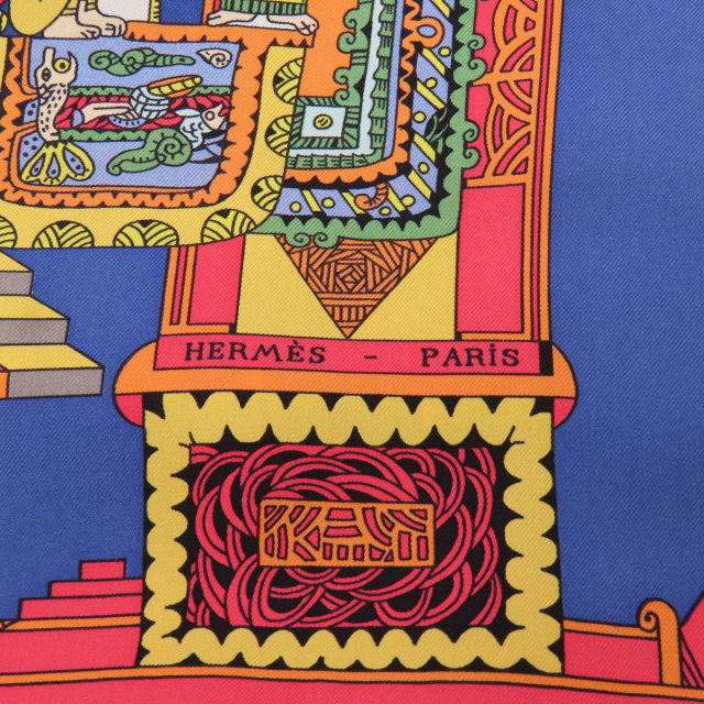 HERMES エルメス カレ90 天体と太陽 ASTRES et SOLEILS スカーフ 
