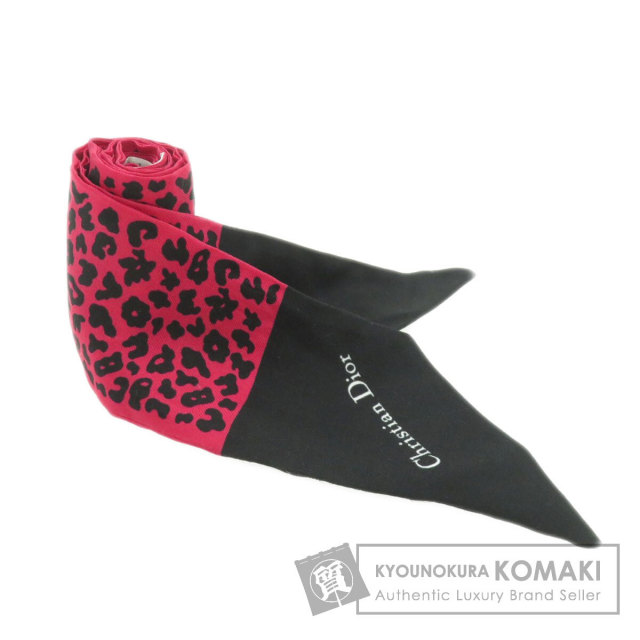 クリスチャンディオール スカーフ ミッツア レオパード