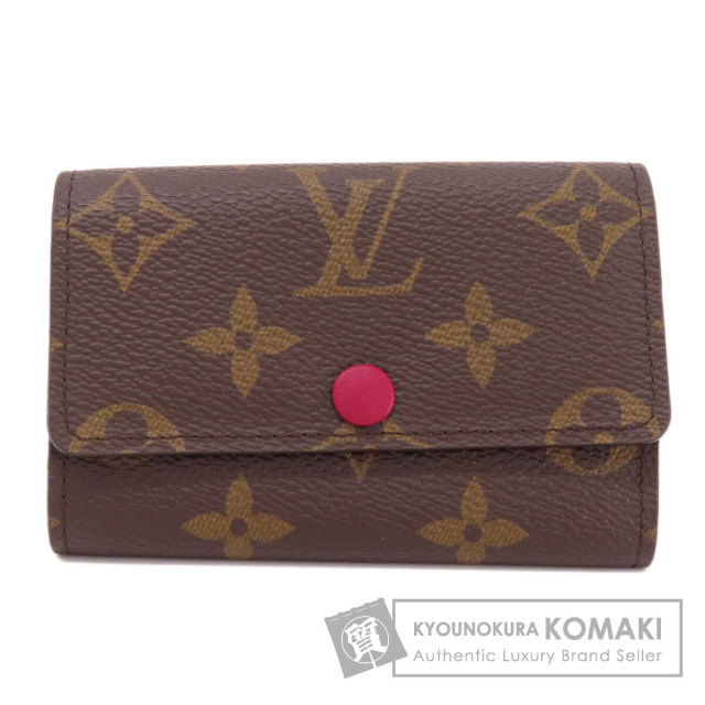 ルイヴィトン キーケース ミュルティクレ6 モノグラム フューシャ