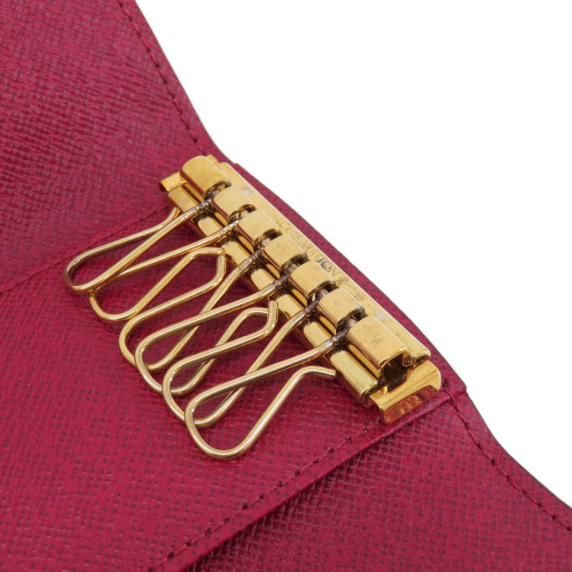 ルイヴィトン キーケース ミュルティクレ6 モノグラム フューシャ