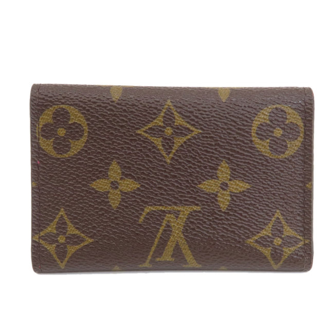 ルイヴィトン キーケース ミュルティクレ6 モノグラム フューシャ