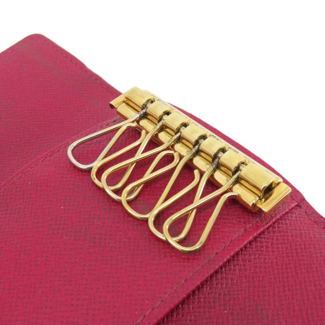 ルイヴィトン キーケース ミュルティクレ6 モノグラム フューシャ