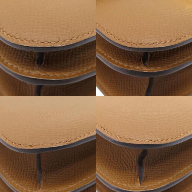 HERMES エルメス コンスタンスミニ ブラウン ゴールド金具 ショルダー  