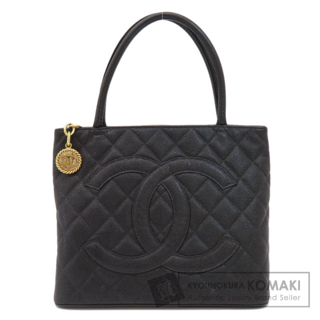 CHANEL シャネル 復刻トート ゴールド金具 トートバッグ キャビア  