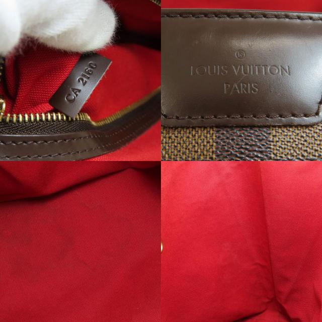 LOUIS VUITTON ルイヴィトン N41108 カバ・リヴィントン ダミエ エベヌ  