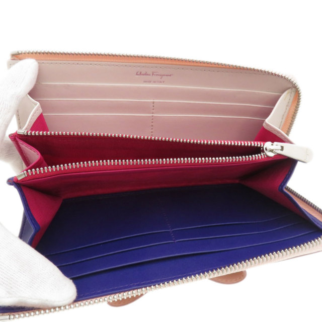 Salvatore Ferragamo サルヴァトーレフェラガモ ヴァラリボン 長財布 