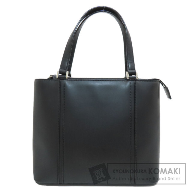 BURBERRY ハンドバッグ 黒 レザー（BURBERRY】ハンドバッグ