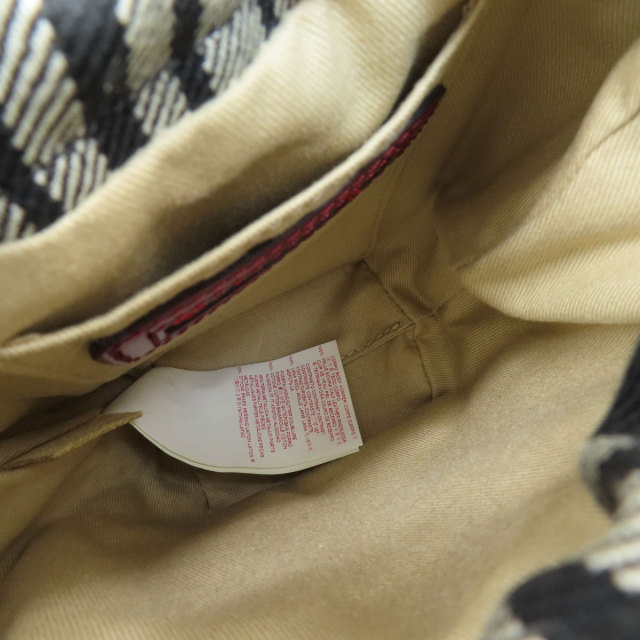 MARNI マルニ チェック柄 ショルダーバッグ レザー/キャンバス