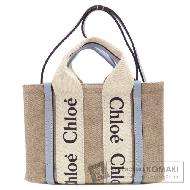 Chloé キャンバスショルダーバッグ