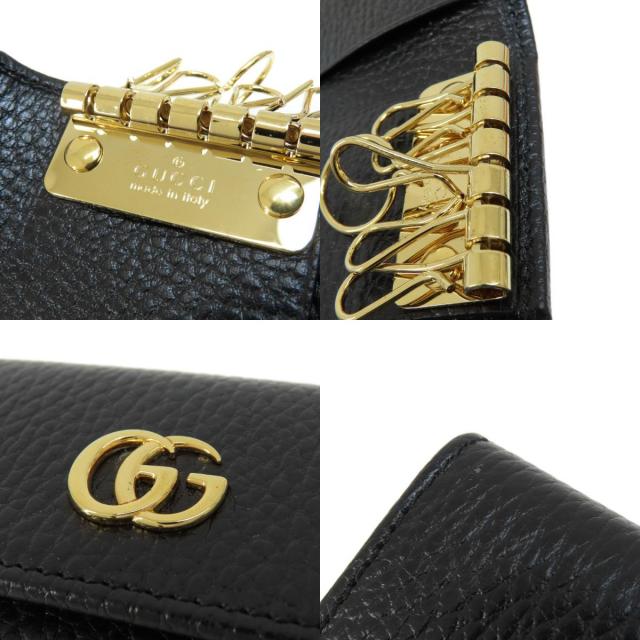 GUCCI グッチ 456118 GGマーモント キーケース レザー レディース