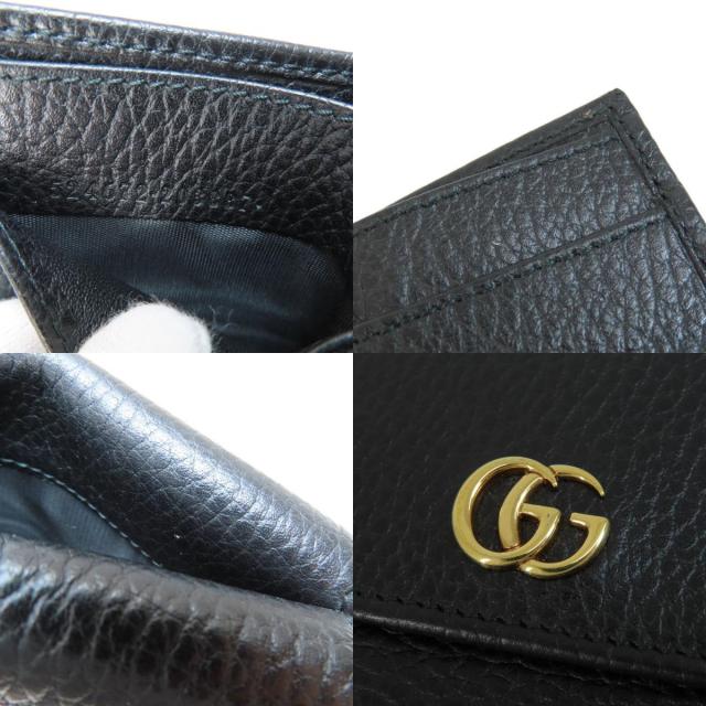 【美品】 950 GUCCI グッチ マーモント 2つ折り 財布 GUCCI グッチ 524672 GGマーモント 二つ折り財布(小銭入れあり