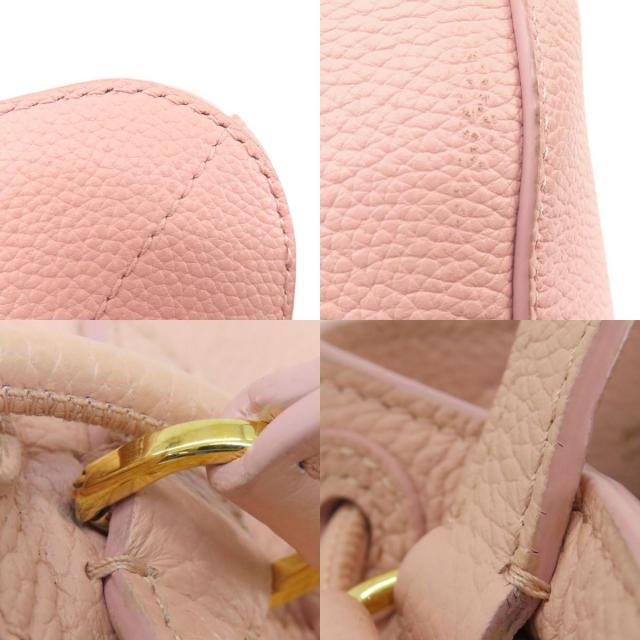 BURBERRY バーバリー バケットバッグ 2WAY ショルダーバッグ レザー  