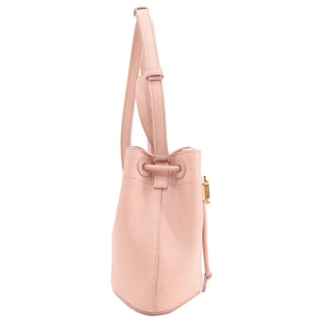 BURBERRY バーバリー バケットバッグ 2WAY ショルダーバッグ レザー  